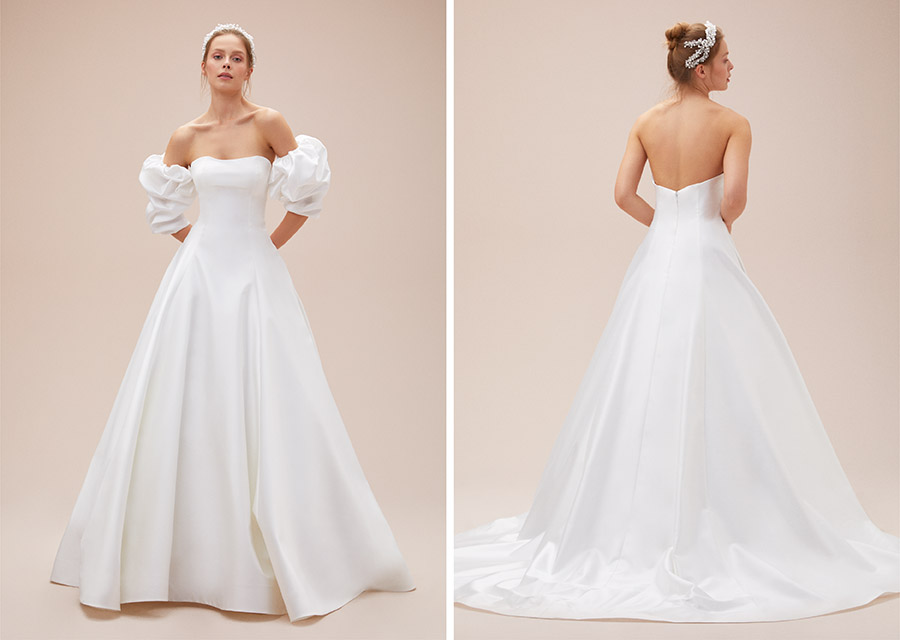 Kırık Beyaz Gelinlik